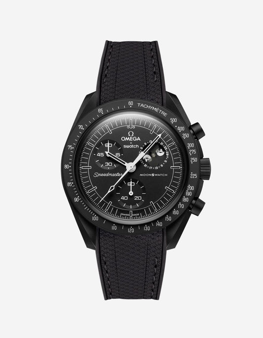 MoonSwatch Mission for The Moonphase - New Moon (Rubber Strap)